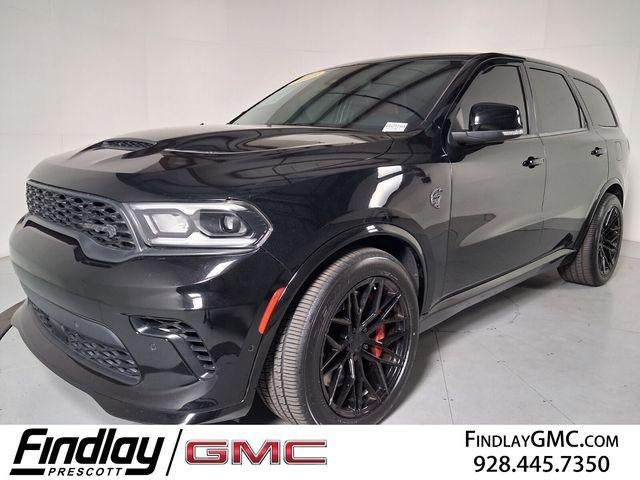 2021 Dodge Durango SRT Hellcat AWD in Black — front three-quarter view