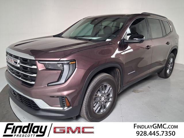 2026 GMC Acadia Elevation in Crystal Metallic — front three-quarter view