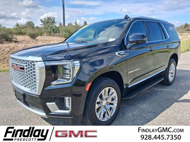 2024 GMC Yukon Denali in Onyx Black — front three-quarter view
