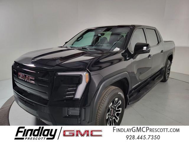 2026 GMC Sierra EV Elevation Extended Range in Onyx Black — front three-quarter view