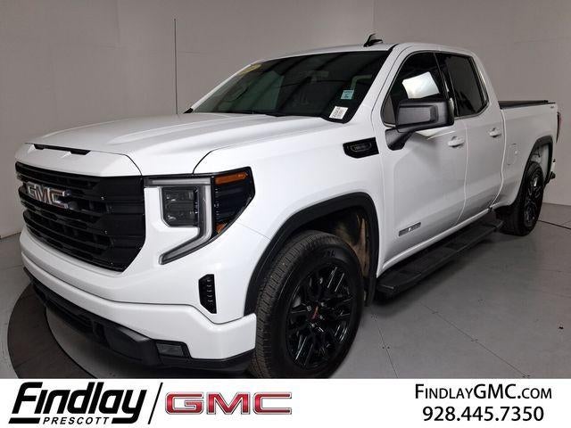 2026 GMC Sierra 1500 Elevation in Summit White — front three-quarter view