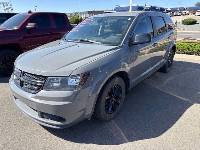 2020 Dodge Journey SE Value in White — front three-quarter view