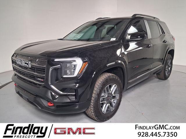 2026 GMC Terrain AT4 in Ebony Twilight Metallic — front three-quarter view
