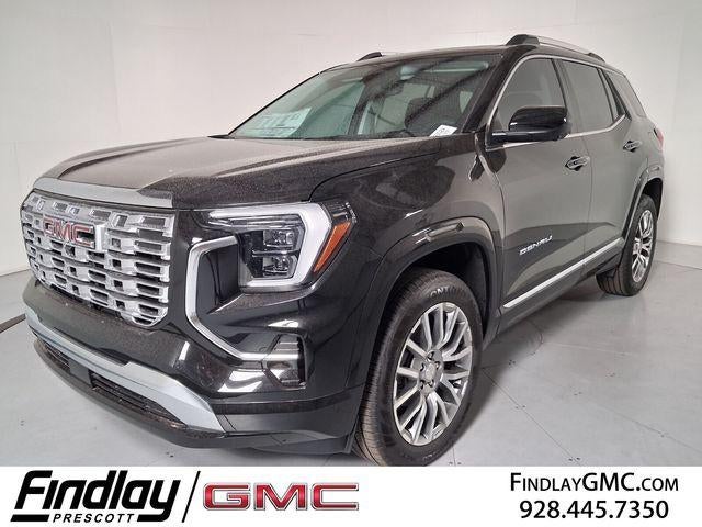 2026 GMC Terrain Denali in Ebony Twilight Metallic — front three-quarter view