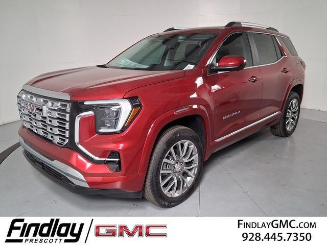 2026 GMC Terrain Denali in Volcanic Red Tintcoat — front three-quarter view
